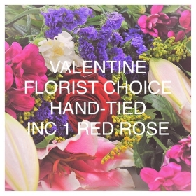 Florist Choice Handtied inc Red Rose